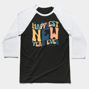 New Year 2023 Retro Shirt, Happiest New Year Ever Baseball T-Shirt